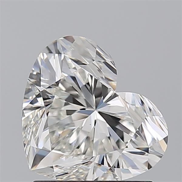 1.53ct Heart H VS1 Natural Diamond