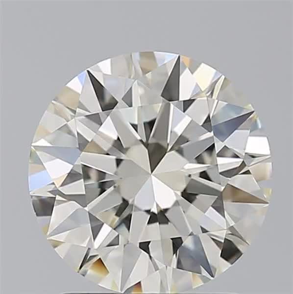 2.01ct Round L VS2 Natural Diamond