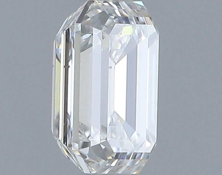 0.71ct Emerald F VS2 Natural Diamond