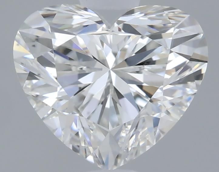 0.8ct Heart F VS2 Natural Diamond