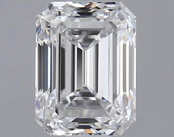 0.71ct Emerald E VS2 Natural Diamond