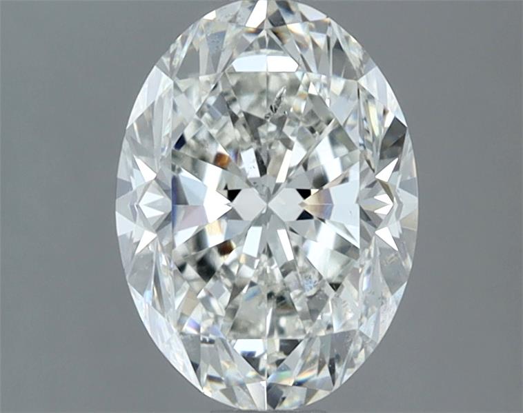 1.71ct Oval H SI2 Natural Diamond