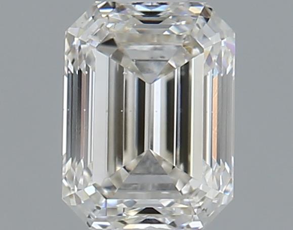 0.9ct Emerald K SI1 Natural Diamond