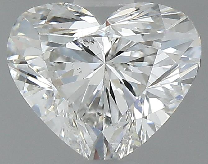 0.8ct Heart F SI1 Natural Diamond