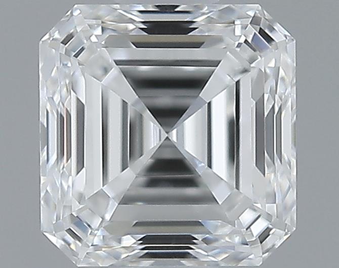 0.76ct Asscher E VVS1 Natural Diamond