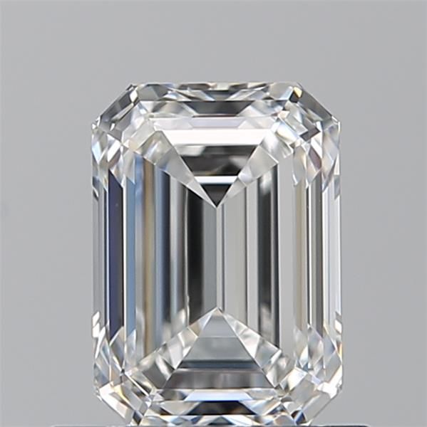 0.9ct Emerald F VS1 Natural Diamond