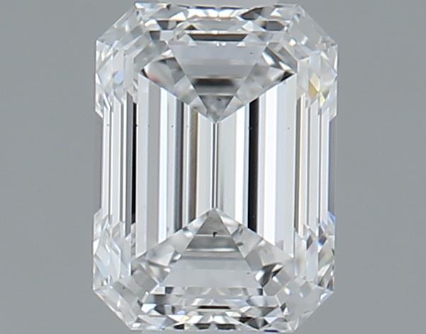0.61ct Emerald D VS2 Natural Diamond