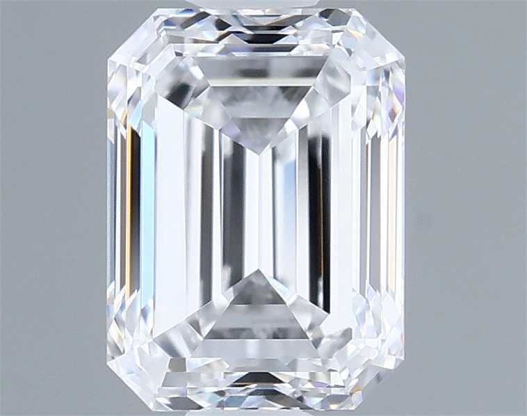 0.81ct Emerald D VVS2 Natural Diamond