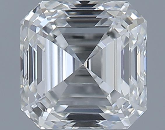 0.72ct Asscher F IF Natural Diamond