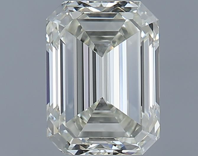 1ct Emerald L VVS2 Natural Diamond