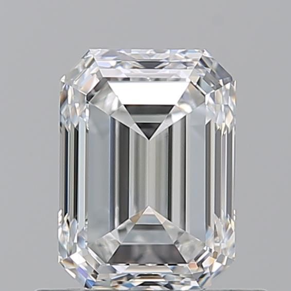0.9ct Emerald F VS1 Natural Diamond