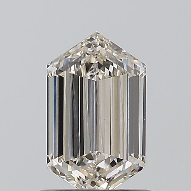 0.91ct Hexagonal L VS2 Natural Diamond