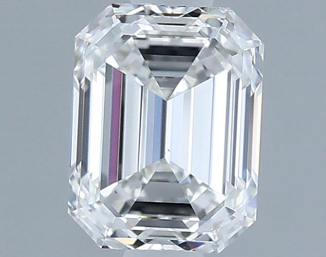 1.01ct Emerald F VS1 Natural Diamond