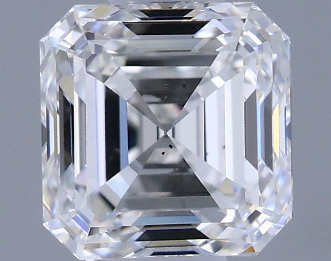 0.75ct Asscher F VS2 Natural Diamond