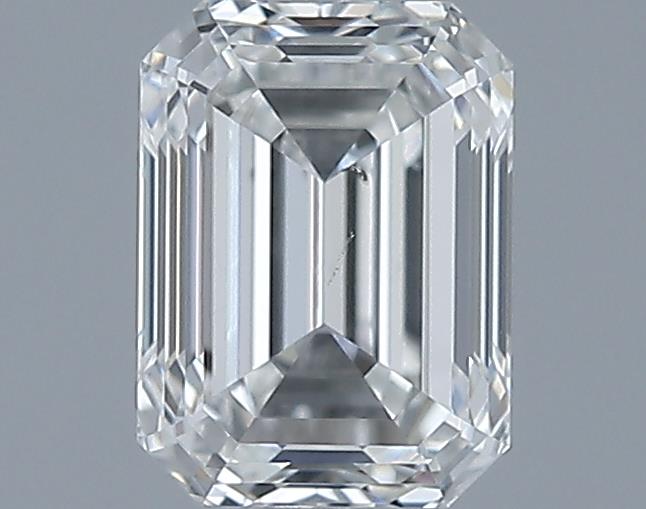 0.91ct Emerald H SI1 Natural Diamond