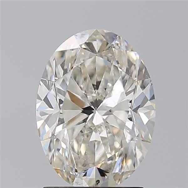 2.01ct Oval I SI2 Natural Diamond