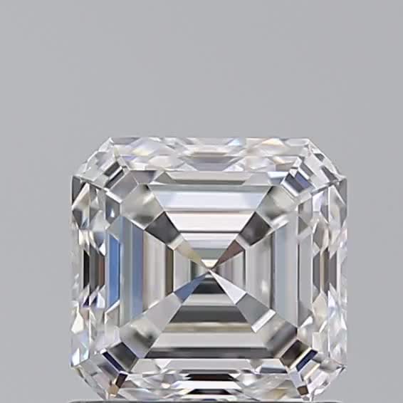 1.2ct Asscher F VVS1 Natural Diamond