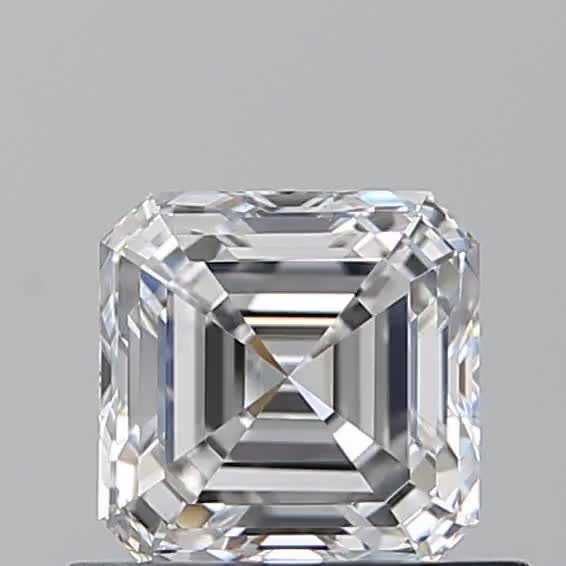 0.71ct Asscher E VVS1 Natural Diamond