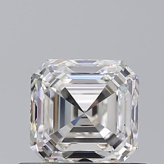 0.71ct Asscher H VVS1 Natural Diamond
