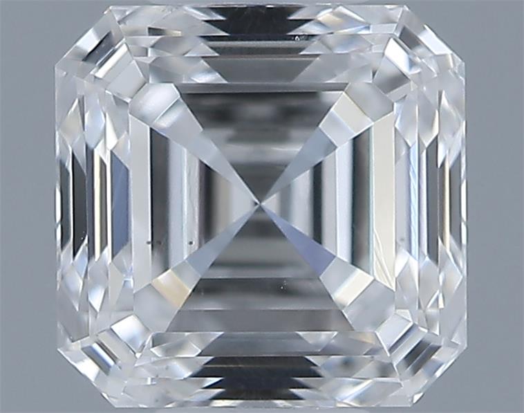 0.7ct Asscher F VS2 Natural Diamond