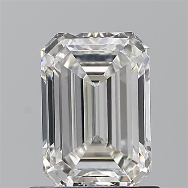 1.1ct Emerald H IF Natural Diamond