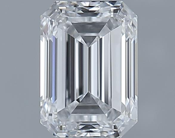 0.9ct Emerald E IF Natural Diamond