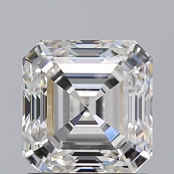 1.5ct Asscher H VS1 Natural Diamond