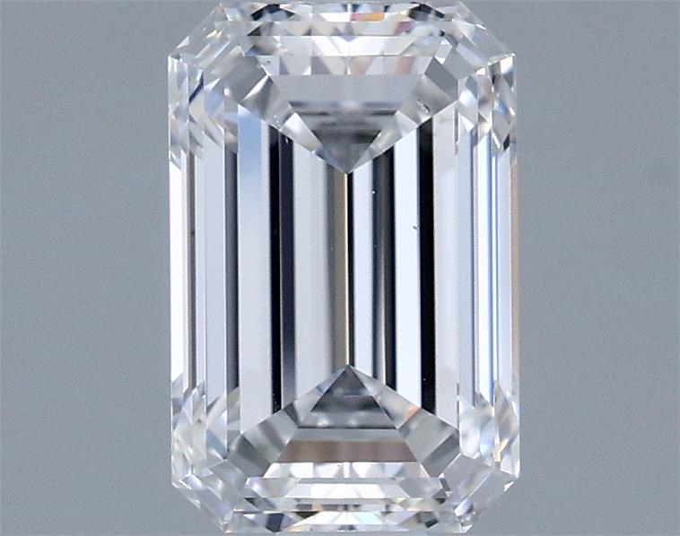 1.5ct Emerald D SI1 Natural Diamond