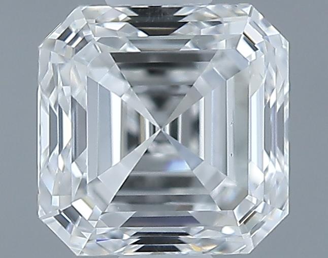 0.7ct Asscher F VS2 Natural Diamond