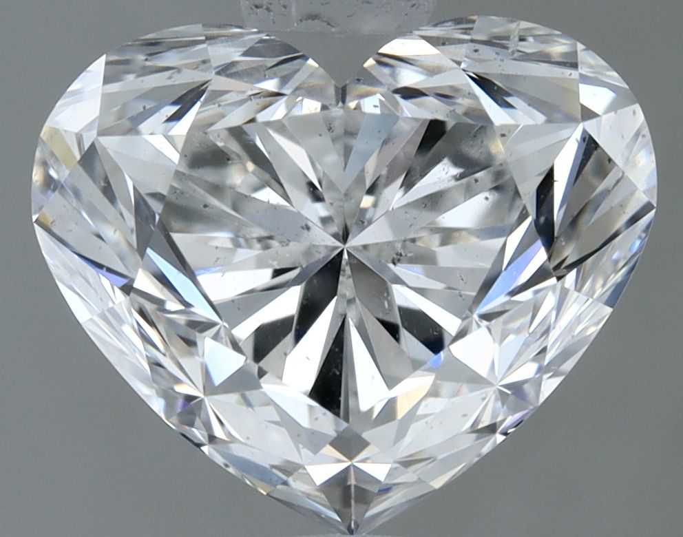 2.01ct Heart F SI1 Natural Diamond