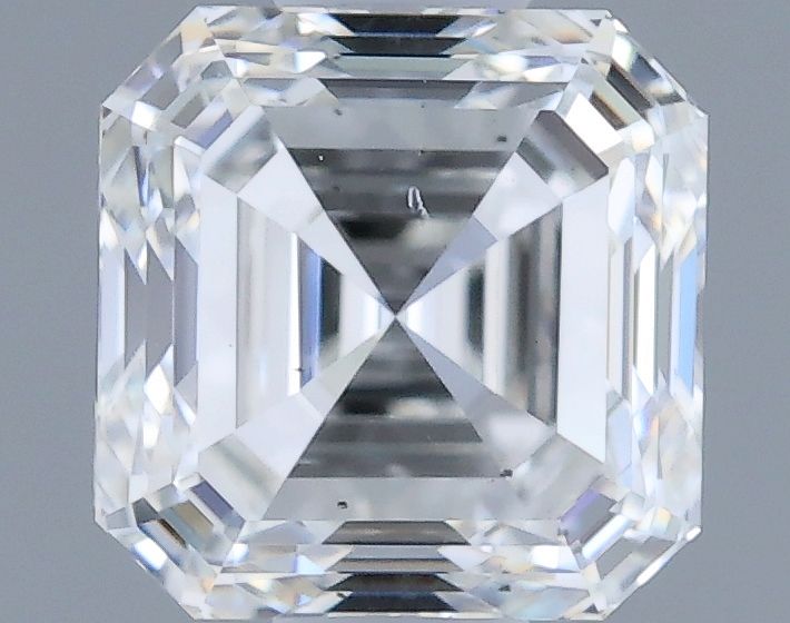 0.71ct Asscher G VS2 Natural Diamond