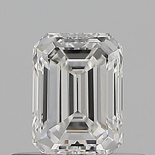 0.5ct Emerald F VVS1 Natural Diamond