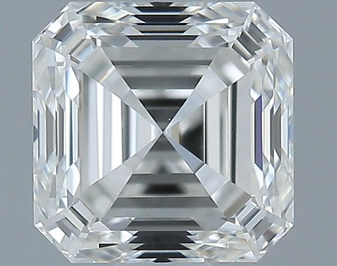 0.72ct Asscher H VS1 Natural Diamond