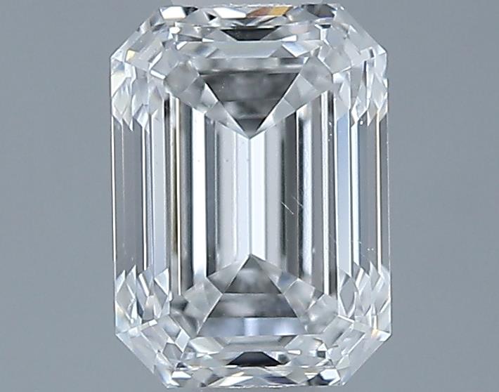 0.9ct Emerald E SI1 Natural Diamond