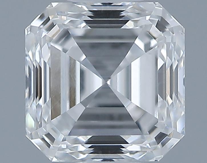 0.83ct Asscher F SI1 Natural Diamond