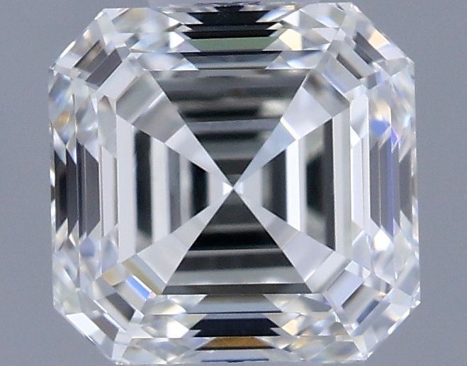 0.71ct Asscher H VVS2 Natural Diamond