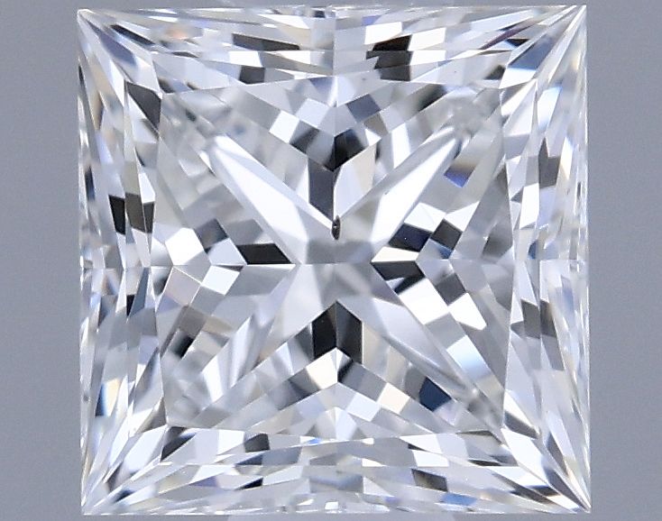 0.75ct Princess E VS2 Natural Diamond