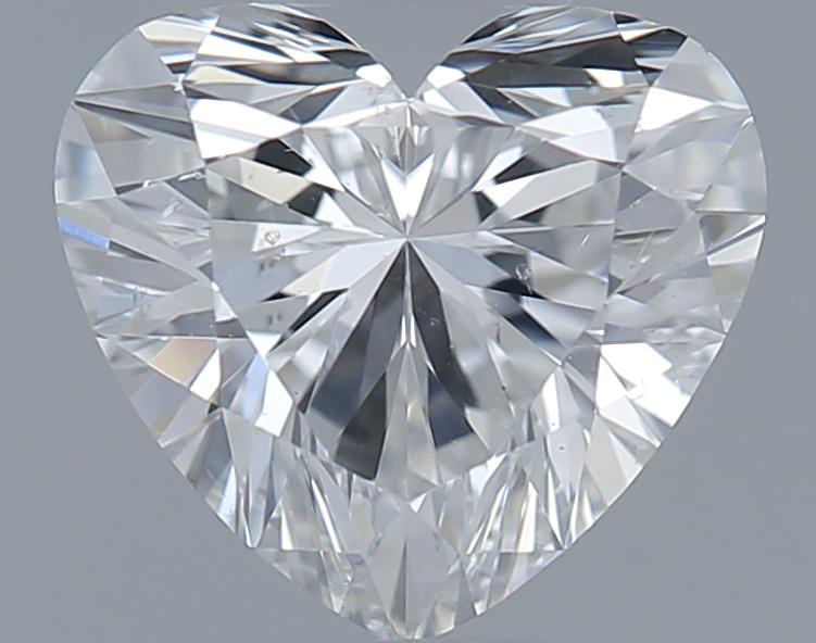 0.71ct Heart F SI2 Natural Diamond