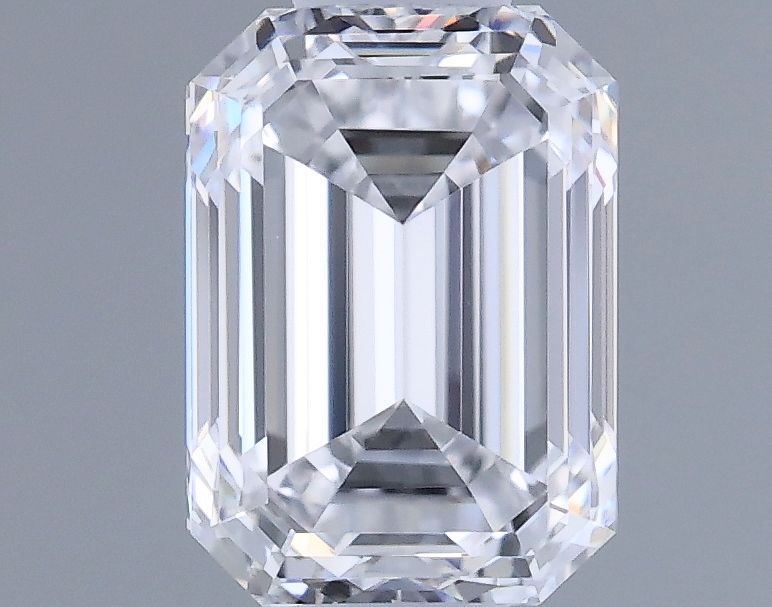 0.91ct Emerald D VVS2 Natural Diamond