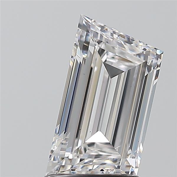1.5ct Trapezoid F SI1 Natural Diamond