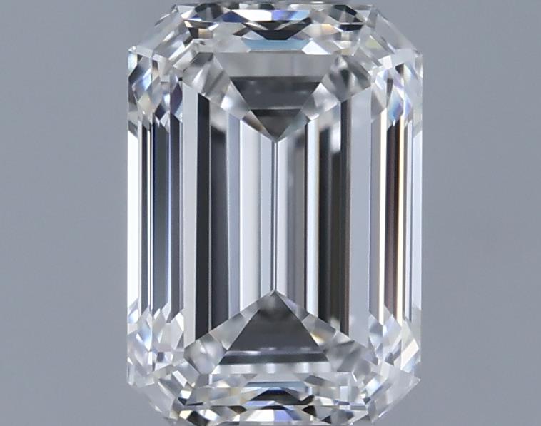 0.9ct Emerald E IF Natural Diamond