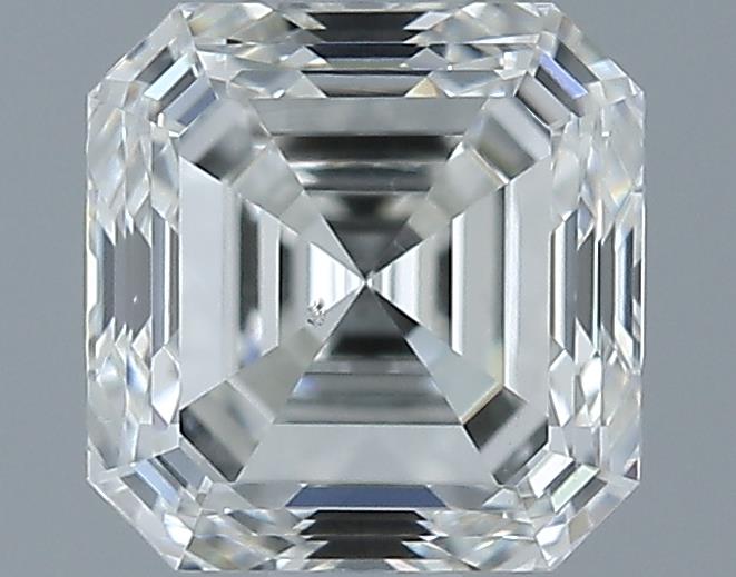 1ct Asscher H SI1 Natural Diamond