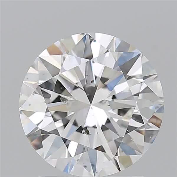 1.9ct Round H SI2 Natural Diamond