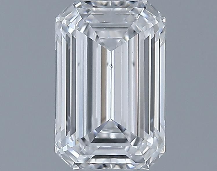 0.9ct Emerald D VS2 Natural Diamond