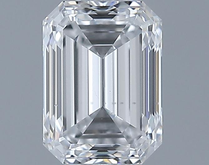 0.81ct Emerald E SI1 Natural Diamond