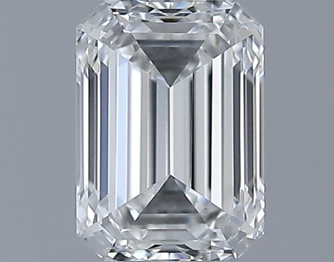 0.6ct Emerald F VVS2 Natural Diamond