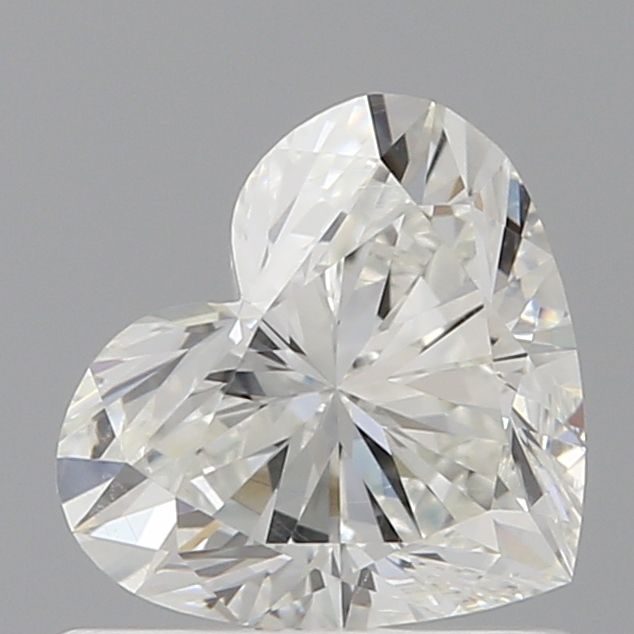 0.71ct Heart H SI1 Natural Diamond