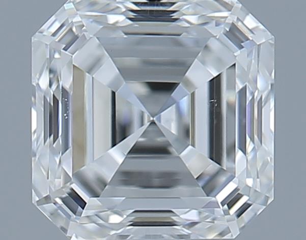 0.76ct Asscher G VS2 Natural Diamond