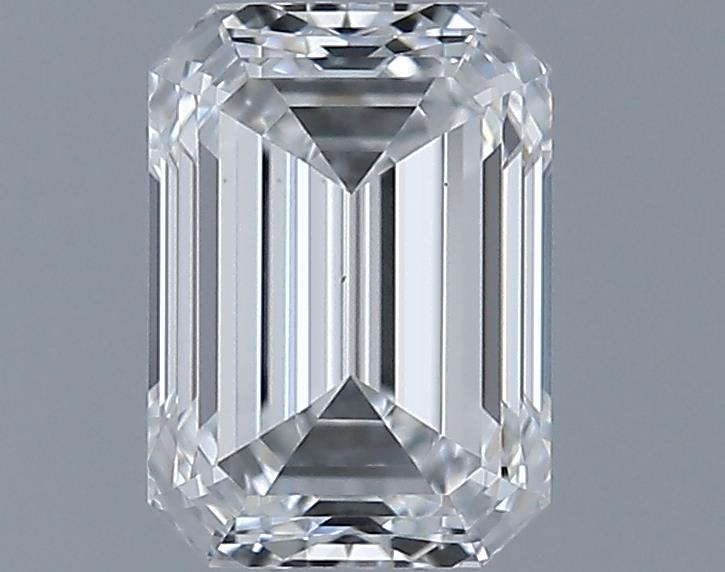 0.7ct Emerald F VS1 Natural Diamond