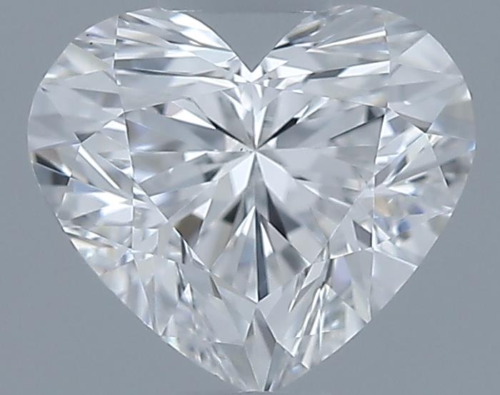 0.7ct Heart E VS2 Natural Diamond